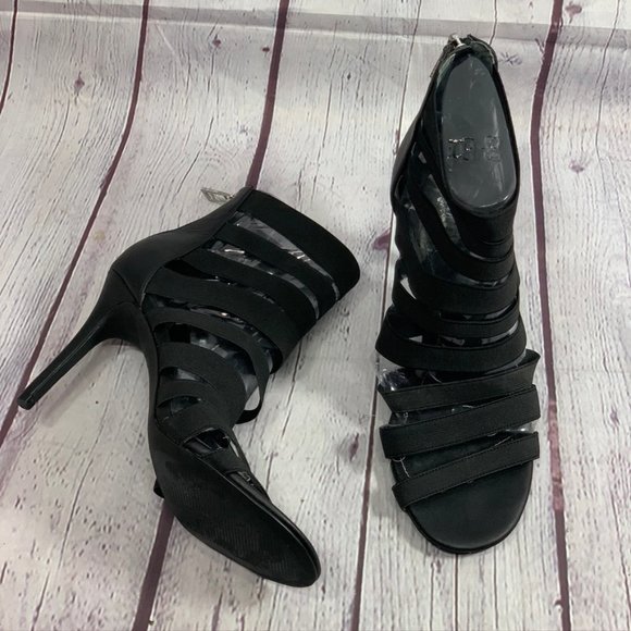 Charles David Shoes - Charles by Charles David Black Elastic Strap Bonda